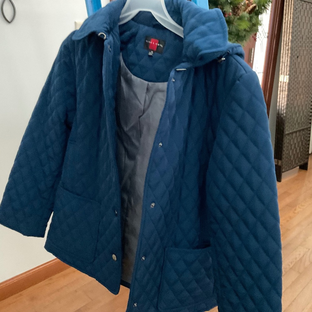 Gallery Brand Women’s Coat Blue Medium